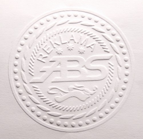 Sucha pieczęć — przykład